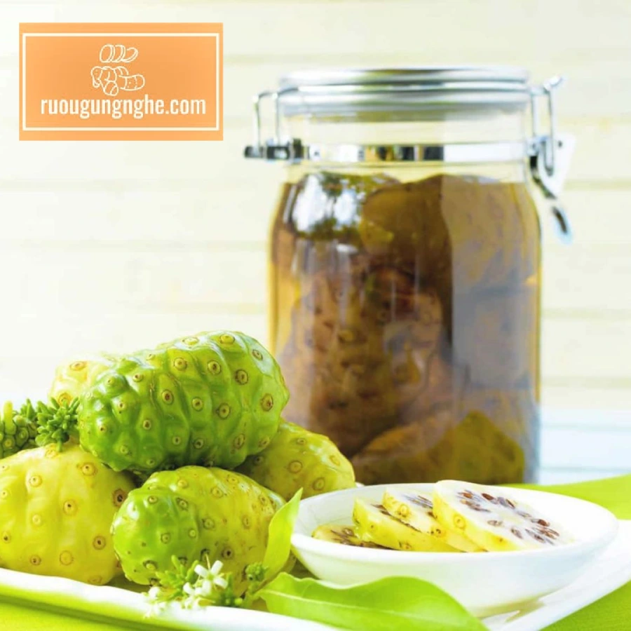 Tác dụng của rượu nhàu đường phèn