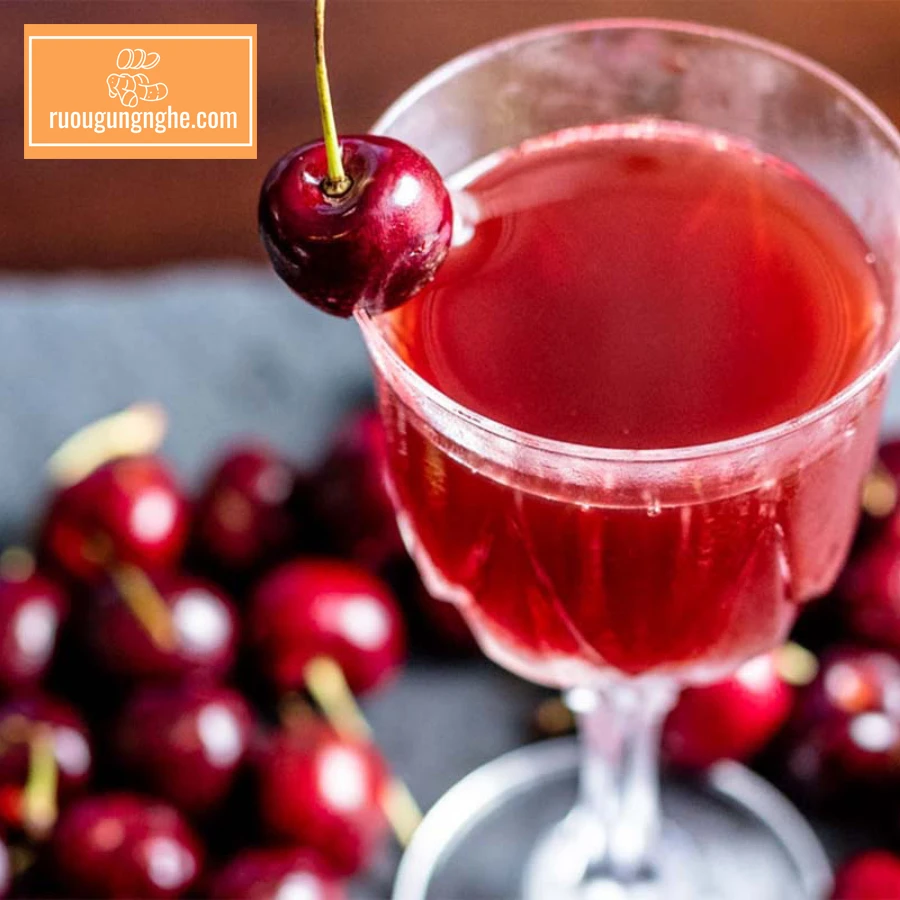 Lợi ích khi sử dụng quả cherry ngâm rượu
