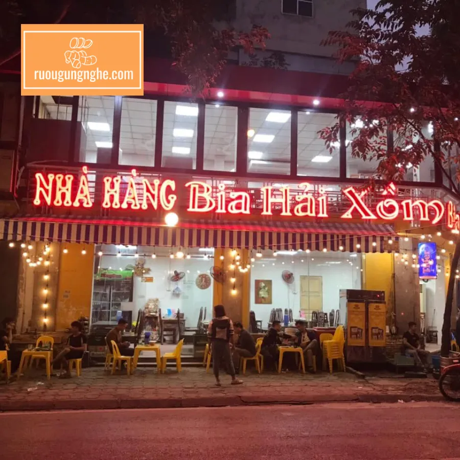 Điểm mặt 16 quán bia đường láng nổi bật