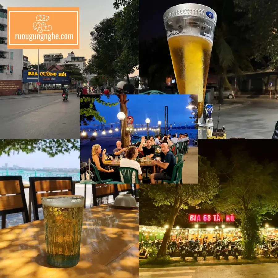 Đối tượng yêu thích bia hơi Hồ Tây là ai?