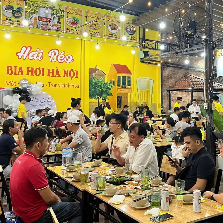 Menu và dịch vụ tại quán bia đông các