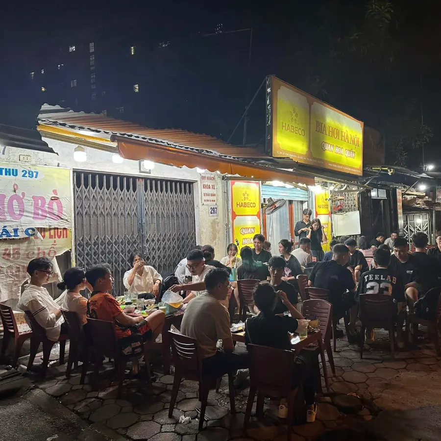 quan hoa quán - nơi lưu giữ hương vị Hà Thành