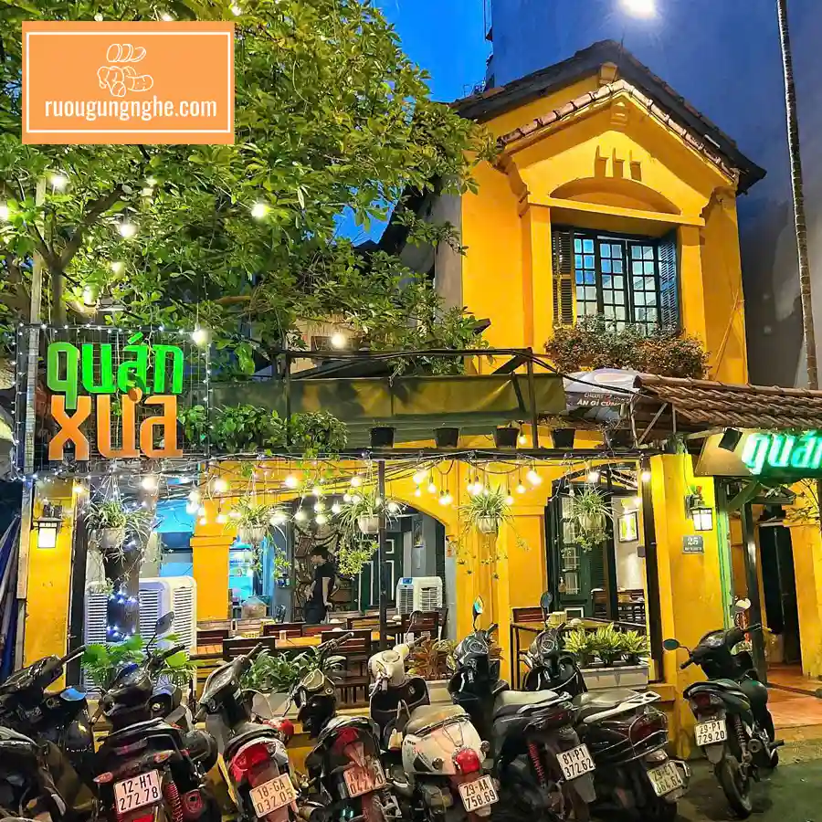 Quán Xưa - Quán nhậu giá bình dân Hà Nội